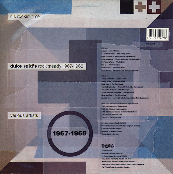 back - Various Artists - It's Rockin' Time: Duke Reid's Rock Steady 1967 - 1968