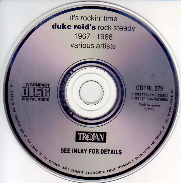 label - Various Artists - It's Rockin' Time: Duke Reid's Rock Steady 1967 - 1968