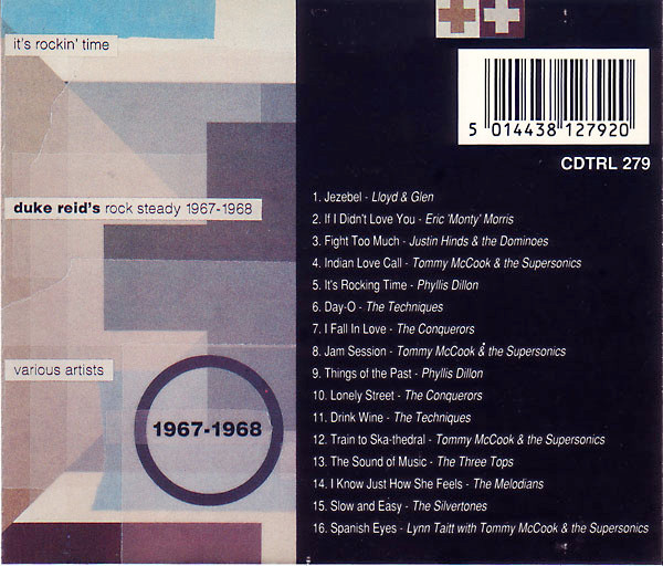 back - Various Artists - It's Rockin' Time: Duke Reid's Rock Steady 1967 - 1968