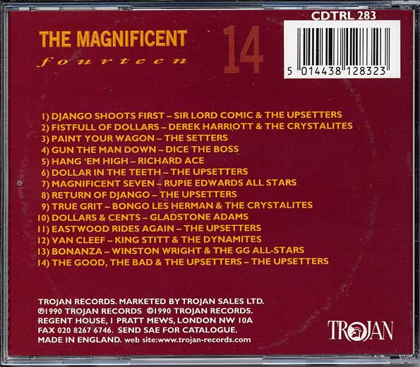 back - Various Artists - The Magnificent Fourteen (14 Shots Of Western Inspired Reggae)