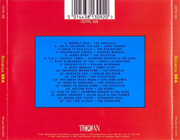 back - Various Artists - Bonanza Ska