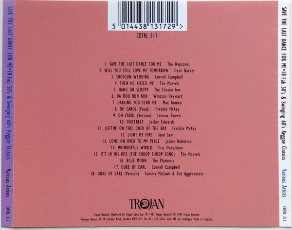 back - Various Artists - Save The Last Dance For Me