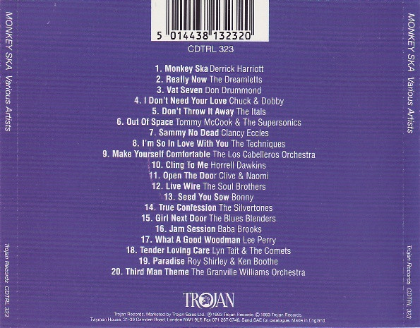 back - Various Artists - Monkey Ska