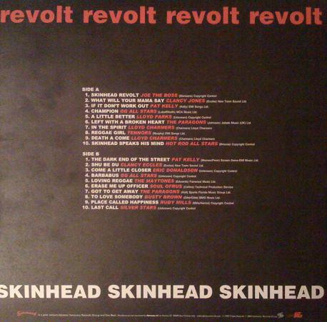 back - Various Artists - Skinhead Revolt (20 Skinhead Classics)