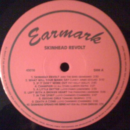 label - Various Artists - Skinhead Revolt (20 Skinhead Classics)