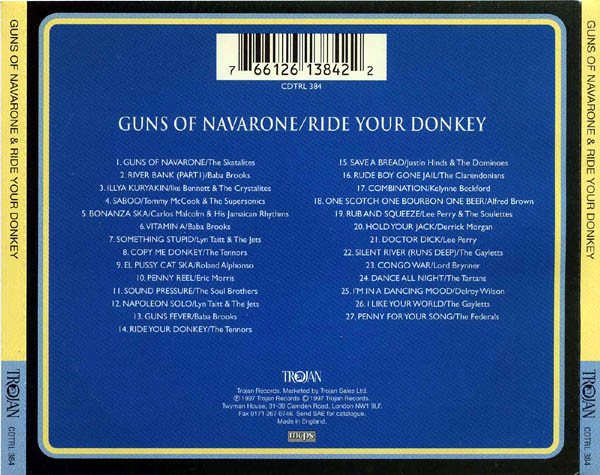 back - Various Artists - Guns Of Navarone / Ride Your Donkey 
