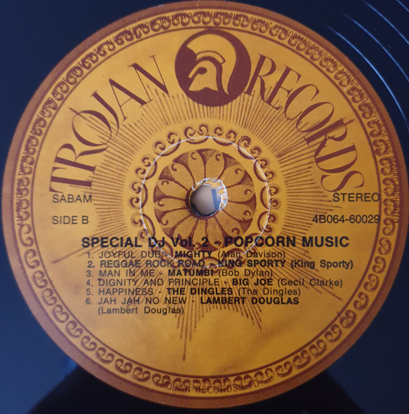 label - Various Artists - Popcorn Music - Reggae Disco Sound