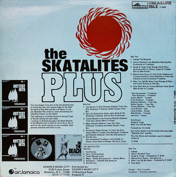 back - Tommy McCook & The Skatalites - The Skatalite!