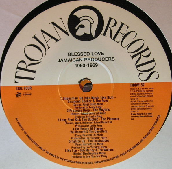 label - Various Artists - Blessed Love - Jamaican Producers 1960-1969