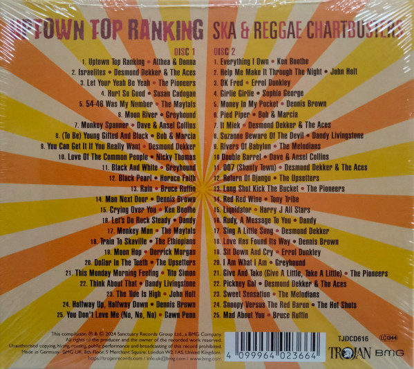 back - Various Artists - Uptown Top Ranking • Ska & Reggae Chartbusters