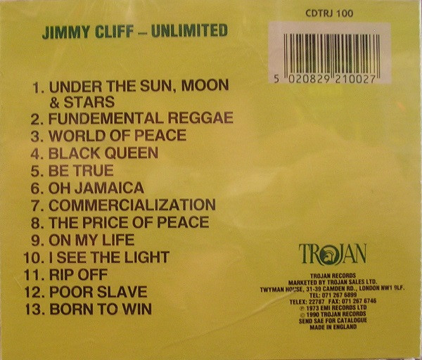 back - Jimmy Cliff - Unlimited