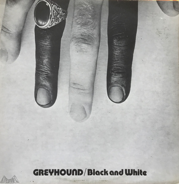 front - Greyhound - Black And White