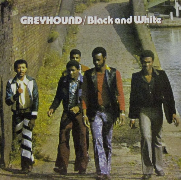 front - Greyhound - Black And White