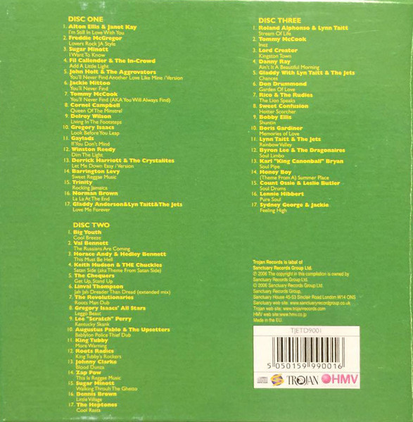 back - Various Artists - Trojan HMV Box Set