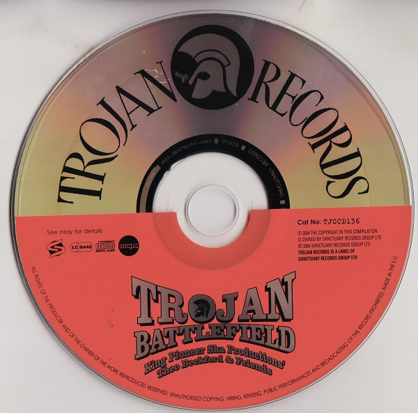 label - Theo Beckford & Friends - Trojan Battlefield