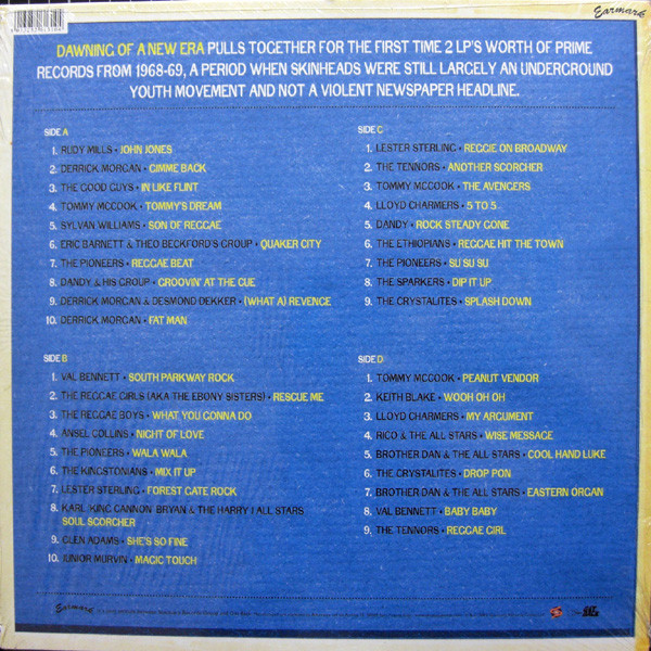 back - Various Artists - Dawning Of A New Era - The Roots Of Skinhead Reggae