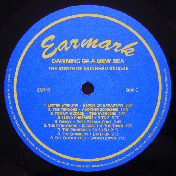 label - Various Artists - Dawning Of A New Era - The Roots Of Skinhead Reggae