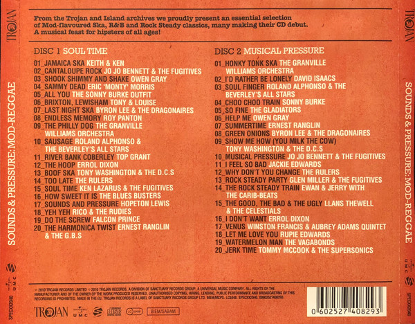 back - Various Artists - Sounds & Pressure: Mod-Reggae