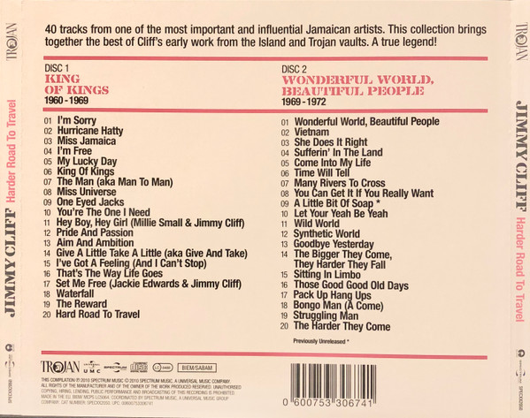 back - Jimmy Cliff - Harder Road To Travel: The Collection