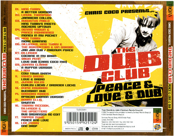 back - Chris Coco - The Dub Club (Peace & Love & Dub)
