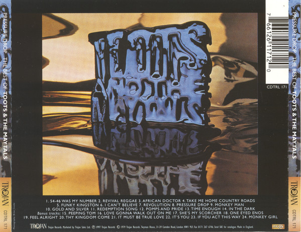 back - Toots Hibbert & The Maytals - The Best Of Toots And The Maytals