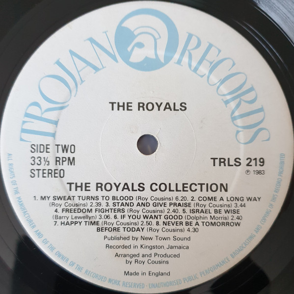 label - The Royals - Collection - 18 Classic Songs