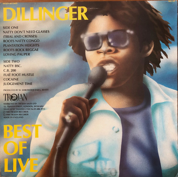 back - Dillinger - Best Of Live