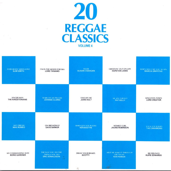 front - Various Artists - 20 Reggae Classics Volume 4