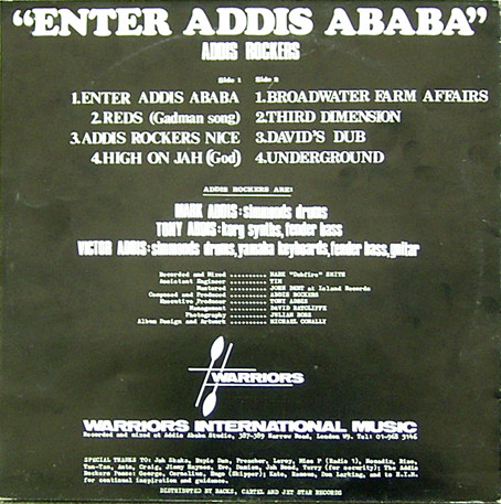 back - Addis Rockers - Enter Addis Ababa