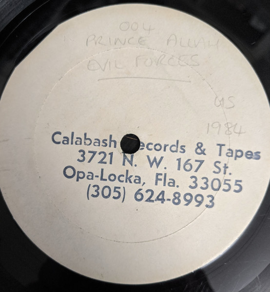 label - Prince Alla - Evil Forces
