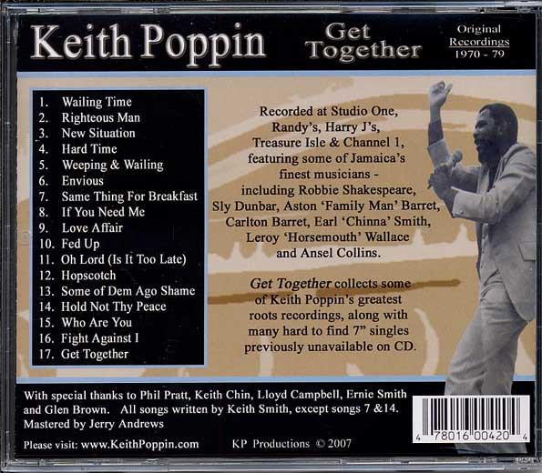 back - Keith Poppin - Get  Together