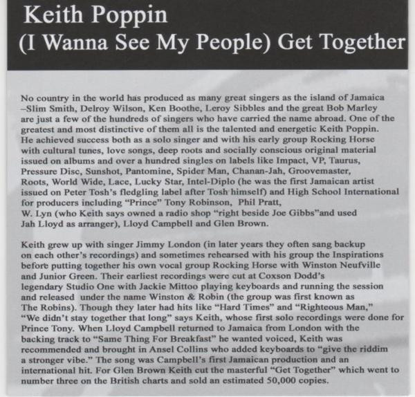 inner - Keith Poppin - Get  Together