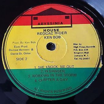 label - Ken Bob - Reggae Rider