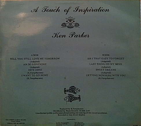 back - Ken Parker - A Touch Of Inspiration