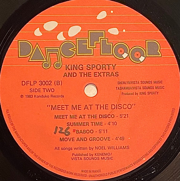 label - King Sporty & The Root Rockers - Meet Me At The Disco