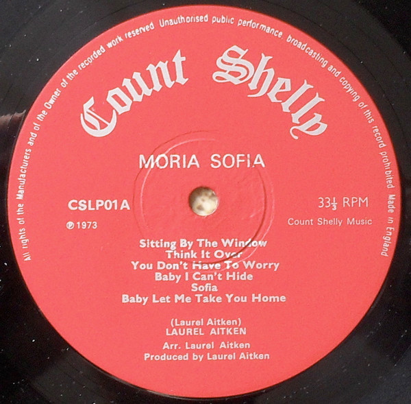 label - Laurel Aitken - Moria Sofia