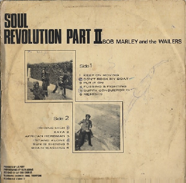 back - Bob Marley & The Wailers - Soul Revolution Part II