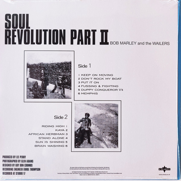 back - Bob Marley & The Wailers - Soul Revolution Part II