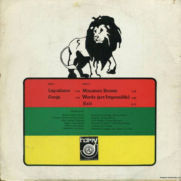 back - Leslie Butler - Ganja