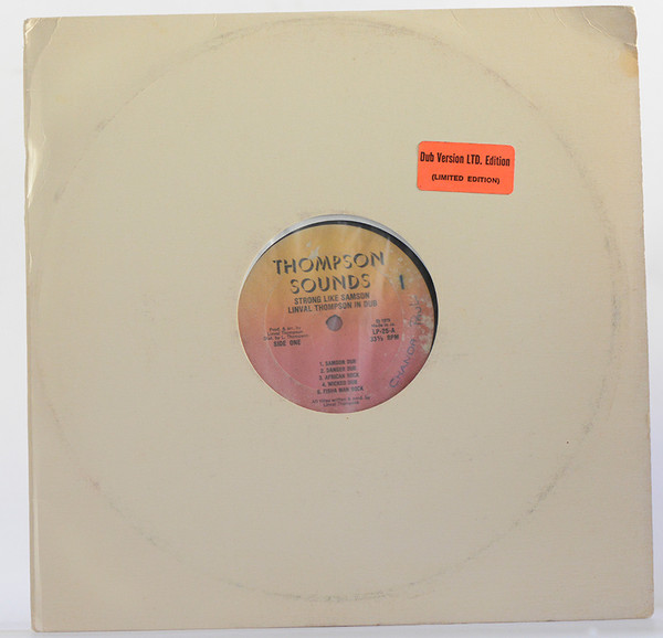 front - The Revolutionaries - Strong Like Samson Linval Thompson In Dub