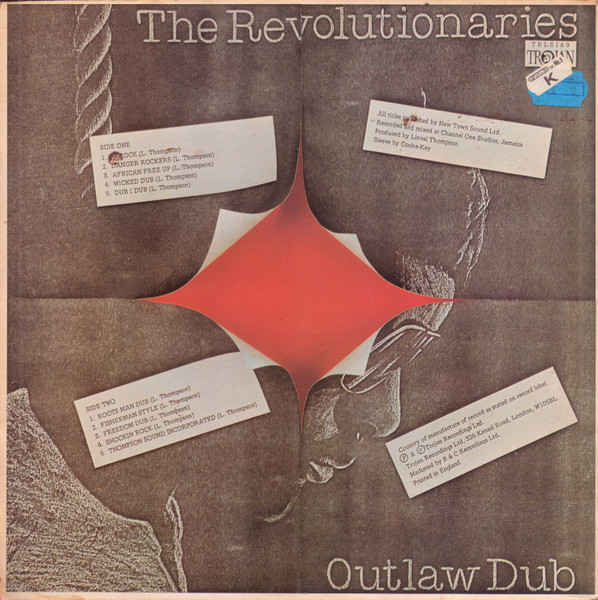 back - The Revolutionaries - Outlaw Dub