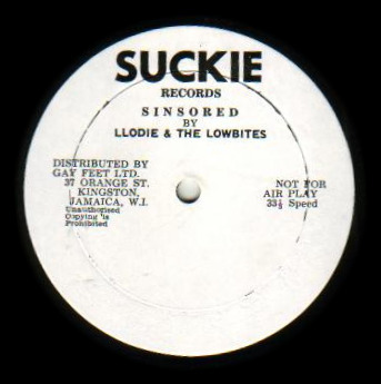label - Lloydie & The Lowbites - Sinsored