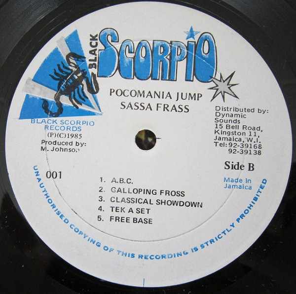 label - Lord Sassafrass - Poccomania Jump