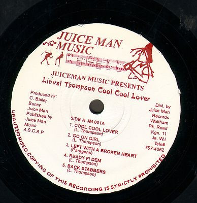 label - Linval Thompson - Cool Cool Lover