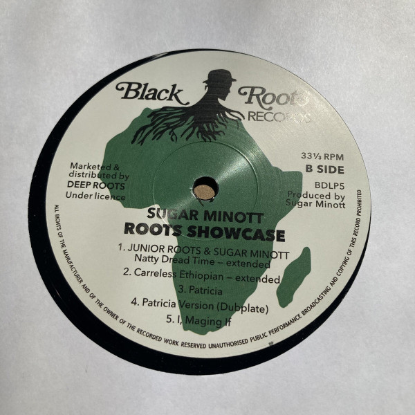 label - Sugar Minott - Roots Showcase