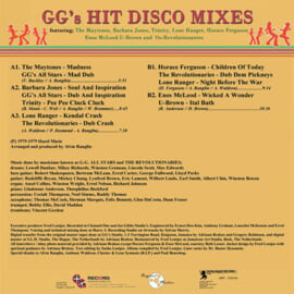 back - Various Artists - GG's Hit Disco Mixes
