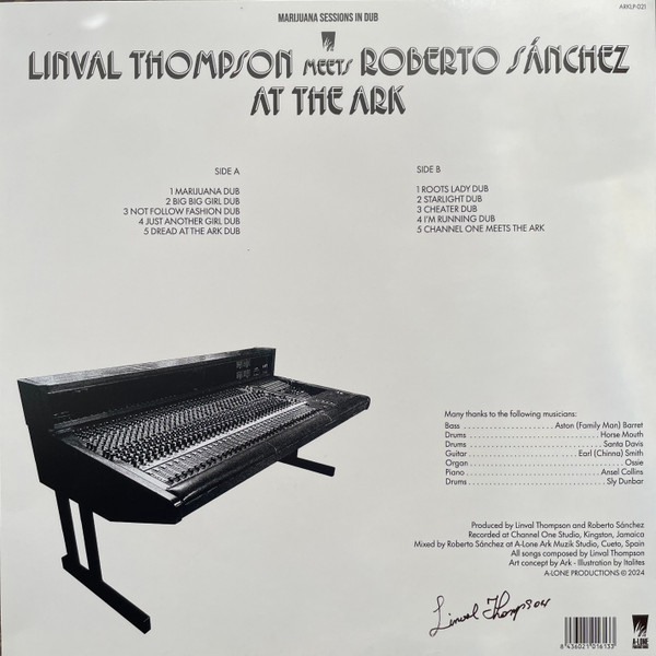 back - Linval Thompson Meets Roberto Sanchez - Linval Thompson Meets Roberto Sánchez At The Ark