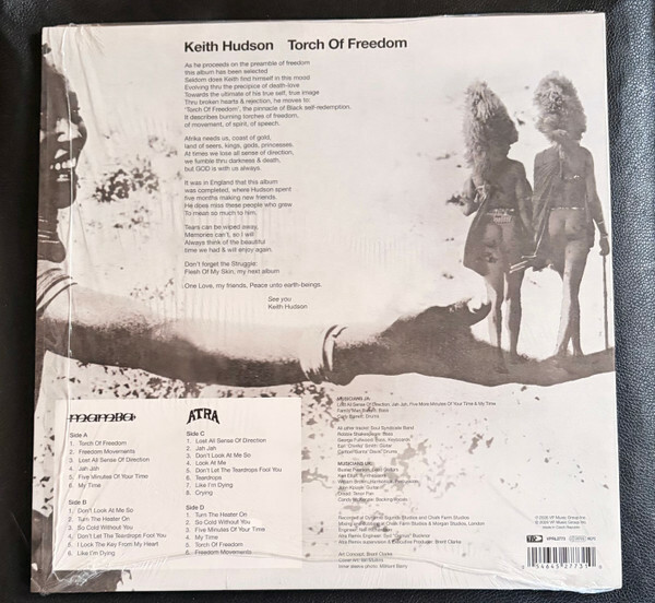 back - Keith Hudson - Torch Of Freedom