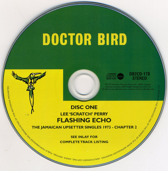 label - Lee Scratch Perry - Flashing Echo (The Jamaican Upsetter Singles 1973, Chapter 2)
