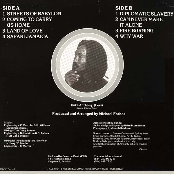 back - Mike Anthony - Reality